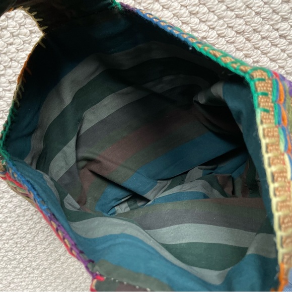 Colourful Embroidered Tote Bag - Picture 7 of 7